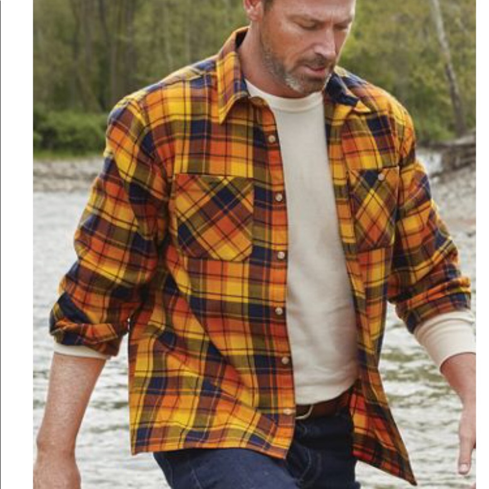 John Blair Citrus Men’s Flannel